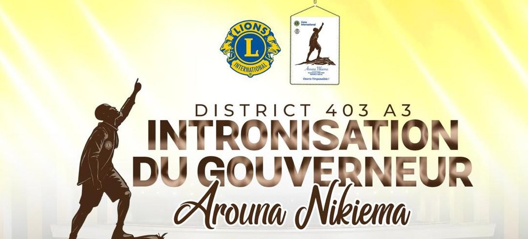 Rentrée des Lions du District 403 A3 | Mandat 2026-2027